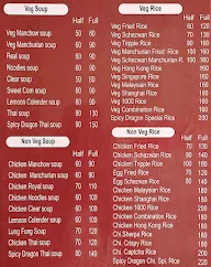 Spicy Dragon Chinese Restaurant menu 2