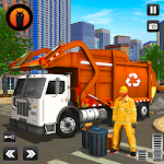Cover Image of Herunterladen City Cleaner Garbage Truck: Truck Driving Games 1.0.1 APK