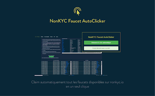 NonKYC Faucet AutoClicker
