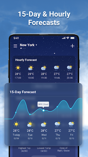 Screenshot Weather Forecast: Radar, Live