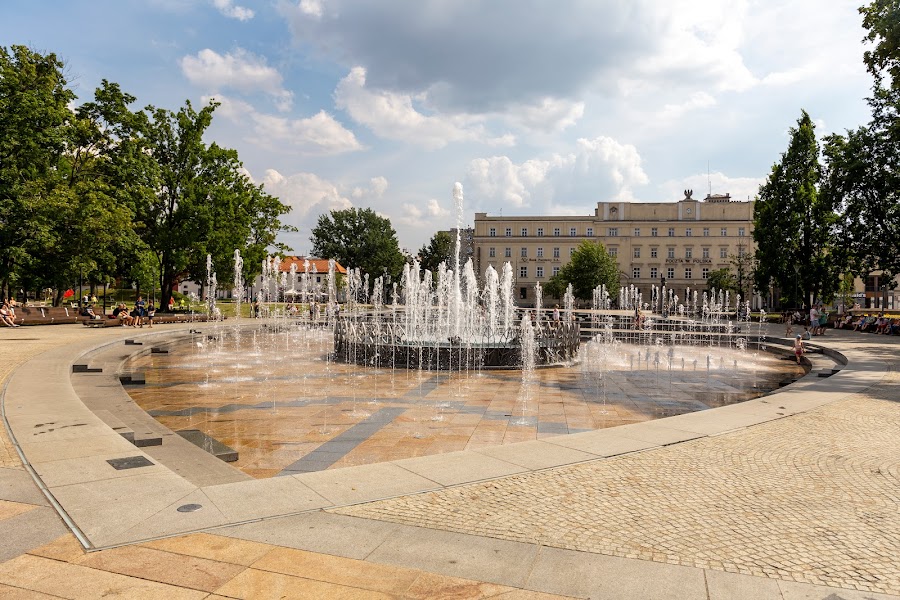 Fontanny na placu Litewskim, Lublin