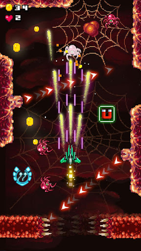 Télécharger Gratuit Retro Space War: Jeux de tir Galaxy Space Attack  APK MOD (Astuce) 4