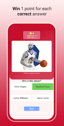 Screenshot Quiz NBA Basketball Guess name