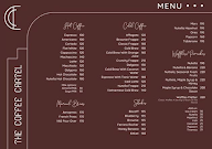 The Coffee Cartel menu 4