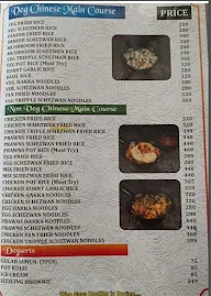 Kiba Fine Dine menu 1