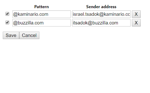 Gmail Dynamic From Sender