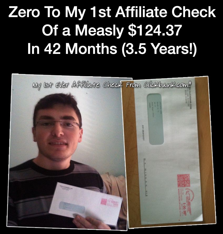 igor kheifets first affiliate check