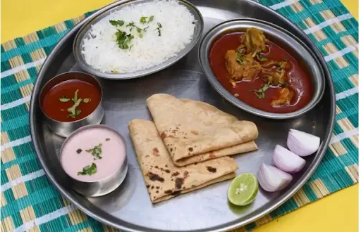 Mutton Gravy Thali