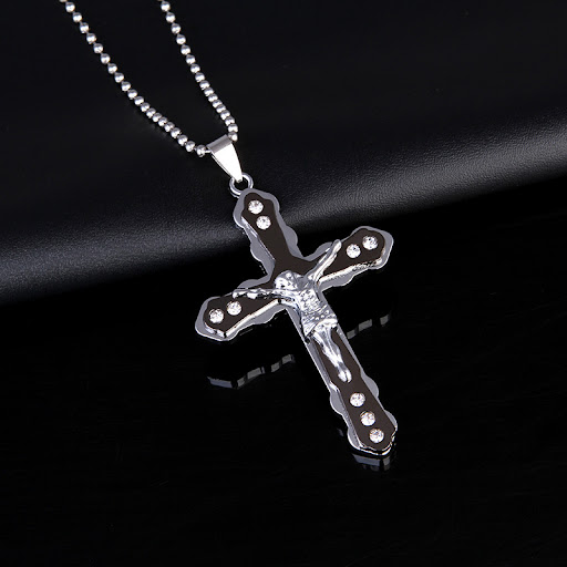 Title 12, Jesus cross pendant