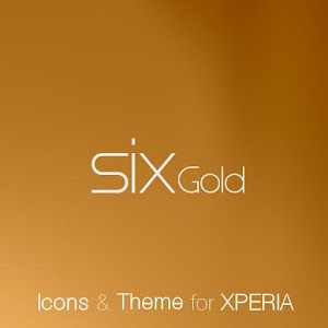 Six Gold Theme + Icons