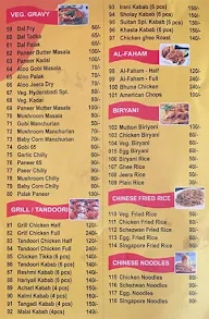 Sultan - Palace Darbar Restaurant menu 8