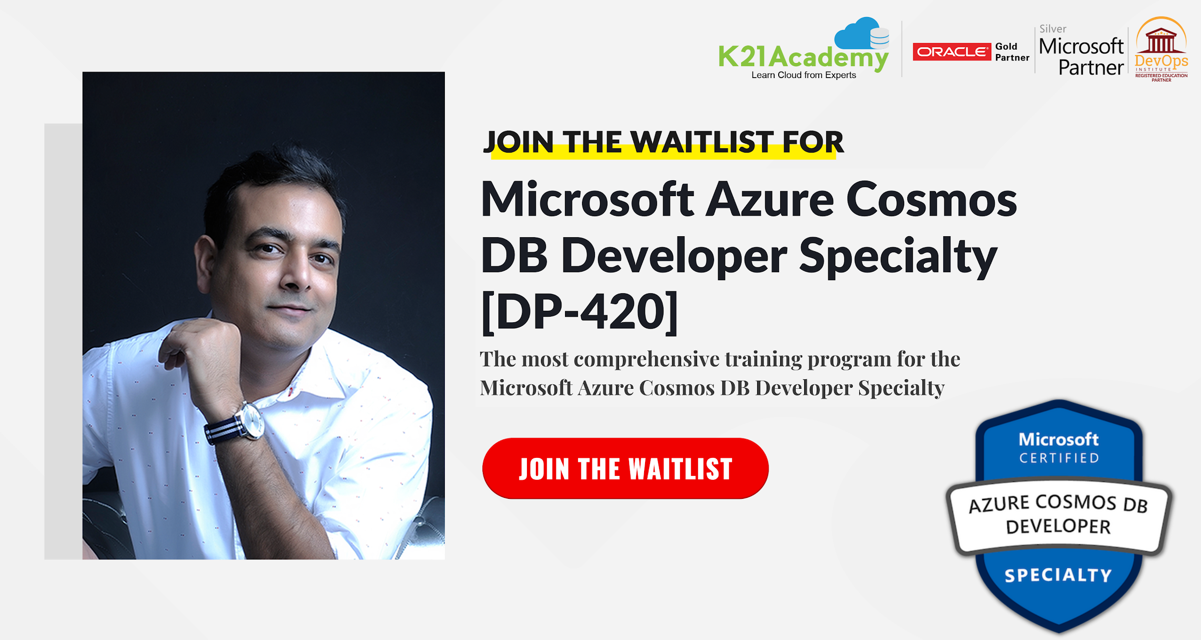 Training Waitlist | Microsoft Certified: Azure Cosmos DB Developer ...