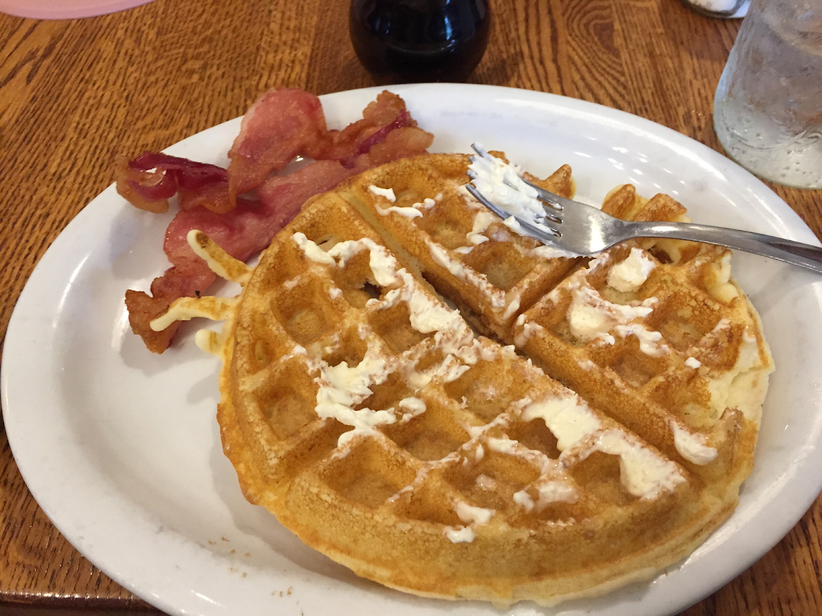 Gluten-Free Waffles at The Depot 1887