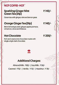 Sixteen Gms Coffee Lounge menu 4