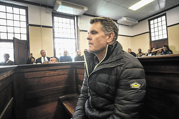 ACCUSED: Jason Rohde in the Stellenbosch Magistrate's Court. File photo