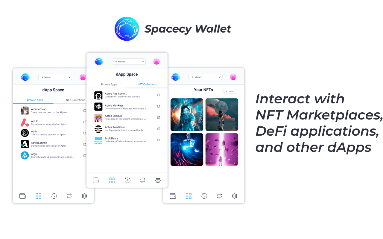 Spacecy Wallet Preview image 0