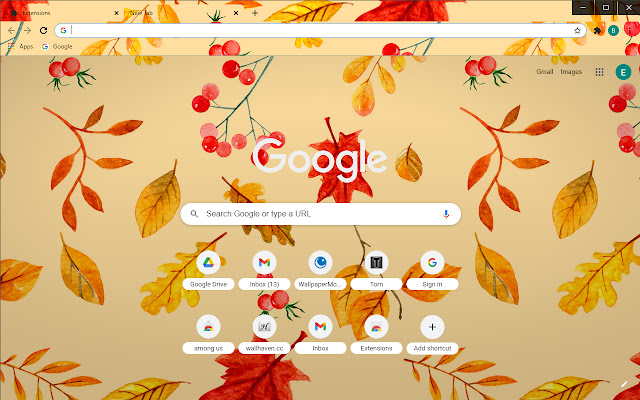 FreeAddon.com - Autumn Falls Theme chrome extension