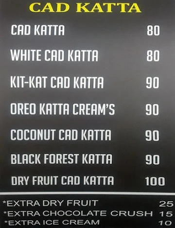 Sai Cafe Katta menu 