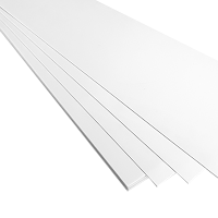 Vaquform Forming Sheets HIPS - White - 40 pack - 0.5mm