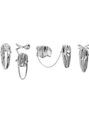 Bague faite main de style sombre av - 2