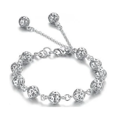 Title 1, Brazalete de Individualidad Hueca en Plata de L...