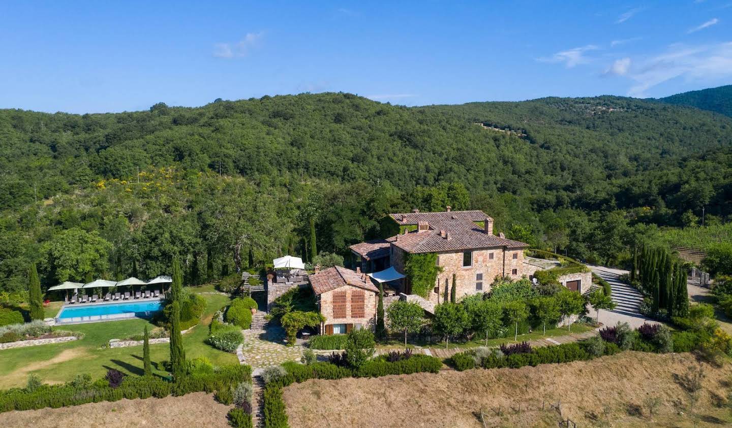 Villa with pool and garden Radda in Chianti