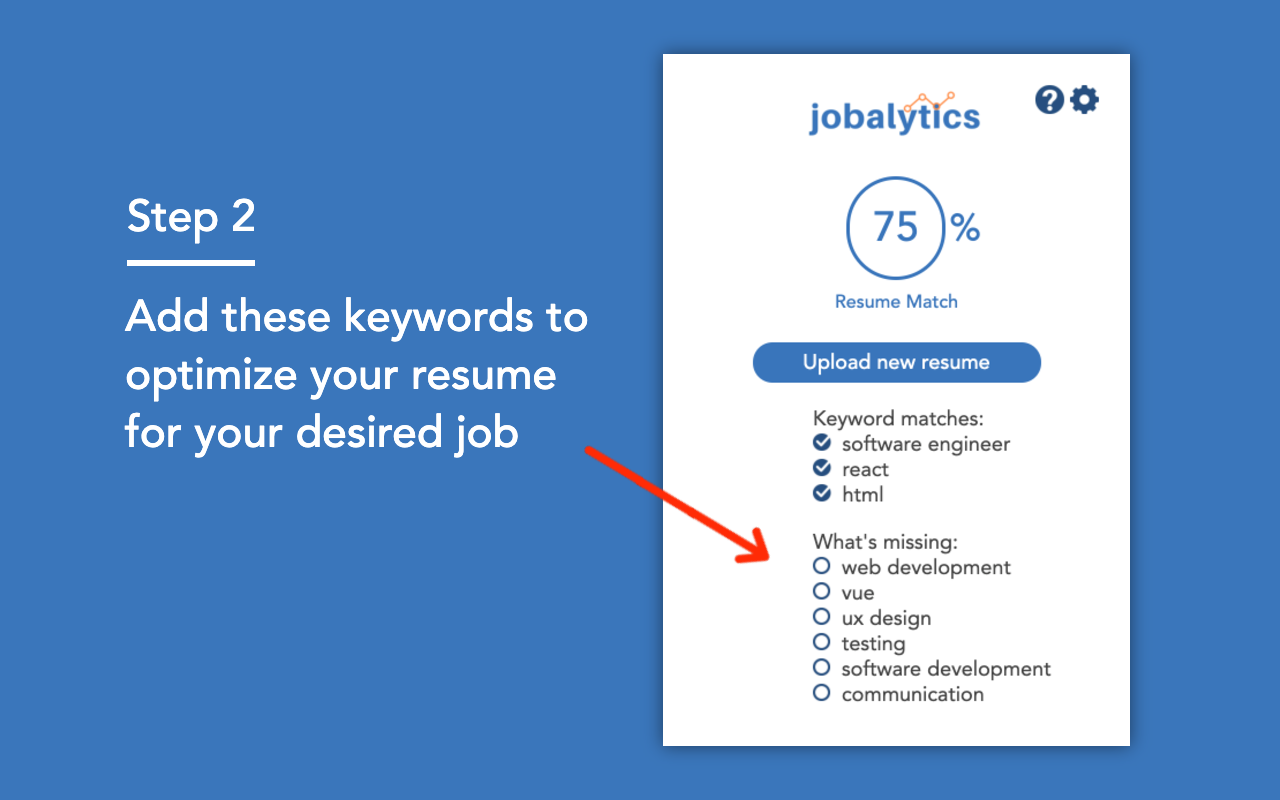 Jobalytics - Resume Keyword Analyzer Preview image 4