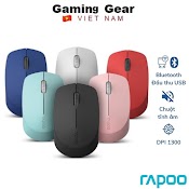 Chuột Không Dây Rapoo M100 Silent ( 2 Chế Độ Kết Nối 2.4Ghz & Bluetooth )