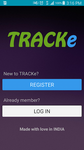 TRACKe -Track anyone anywhere