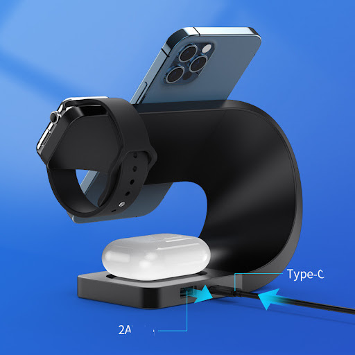 Title 4, Wireless Charging for Mobile Phone Watch Earpho...