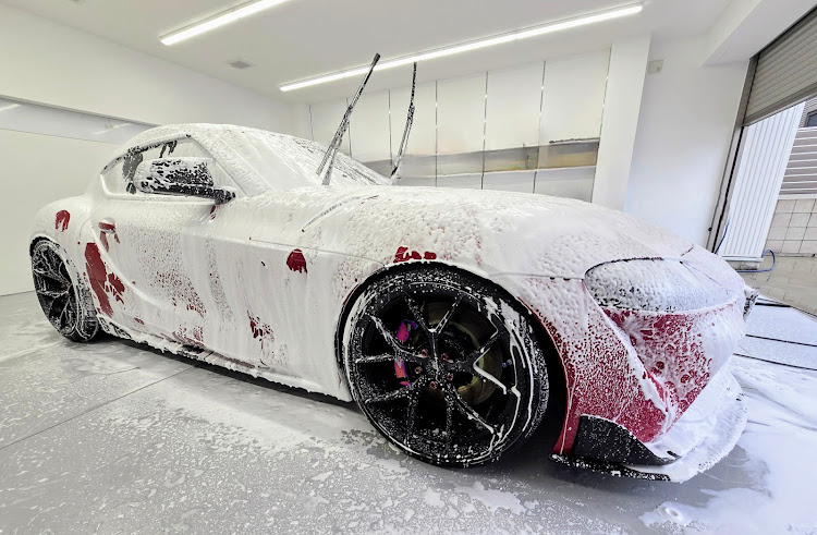スープラの90スープラ・ラボコスメティカ・3ph洗車・ルミナス・LMグラフェンに関するカスタム事例の投稿画像6枚目