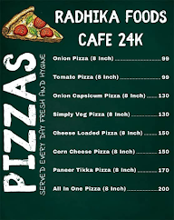 Radhika's Cafe 24K menu 1