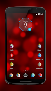 Free Download Baubles christmas icon theme APK for Android