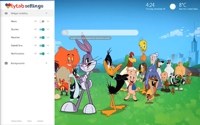 Looney Tunes Wallpapers New Tab