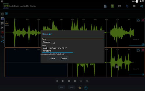 AudioDroid : Audio Mix Studio Screenshot