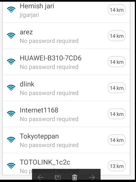 Android application wifi hotspot pro screenshort