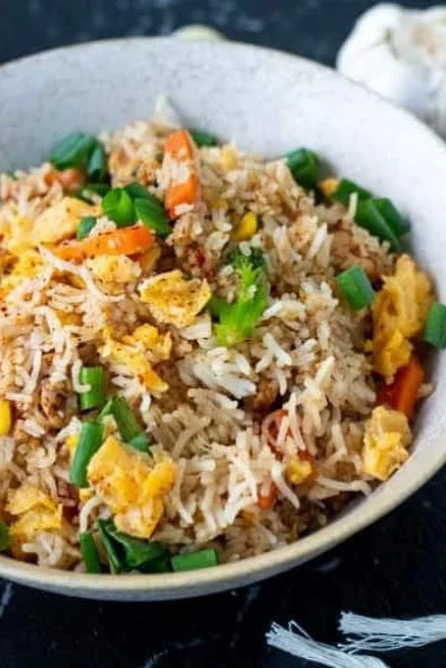 Chilli Garlic Egg Fried Rice