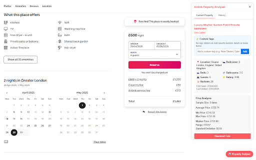 Airbnb Property Analyser