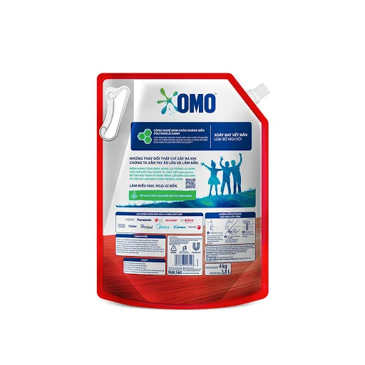 Nước giặt OMO cho máy cửa trên 3.9 kg