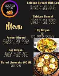 The Biryani Point menu 2