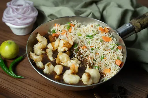 Prawns Manchurian Bowl