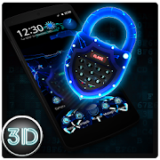 Neon Locker 3D Theme 1.1.4 Icon