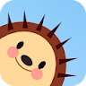 Hedgy Pop. Hedgehog balloons icon