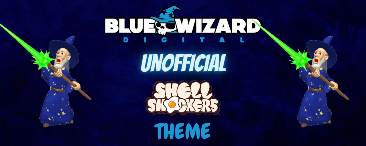 Blue Wizzard Digital | Shell Shockers Theme Preview image 2