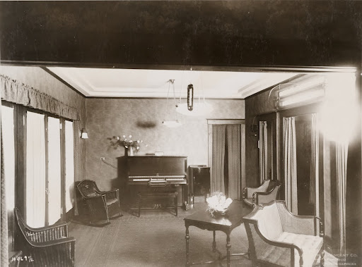 View Of The Living Room From The Dining Room Home Electrical Exhibit General Electric Palace Of Manufactures Panama Pacific International Exposition General Electric Company Google Arts Culture