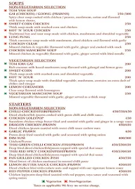 The Terrace Grill - Hotel Park Prime menu 2