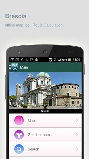 Brescia Map offline