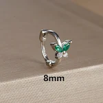 Y26081 8mm Silver Green 1pc