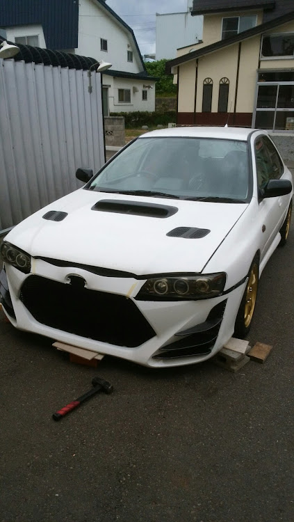 インプレッサのバンパー製作に関するカスタム事例の投稿画像9枚目