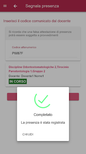 UNIPV - Rilevazione Frequenze